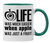 Life Was Much Easier When Apple Was Just A Fruit - 11oz Coffee Mug